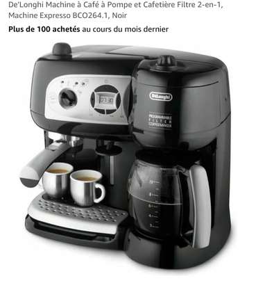 Delonghi Machine à Café à Pompe et Cafetière image 3