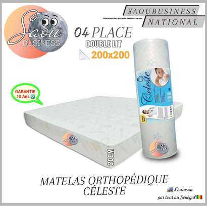 Matelas Orthopédique CELESTE 200x200 double lit image 1