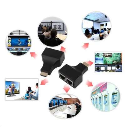 Extension HDMI 1080p vers double port RJ45 image 3