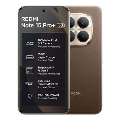 Xiaomi Redmi Note 15 Pro+ 5G – 8Go RAM 256Go – Charge 100W image 2