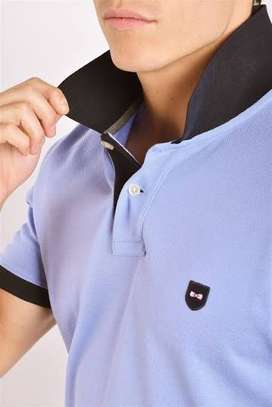 Eden Park polo homme manches contrastées image 8