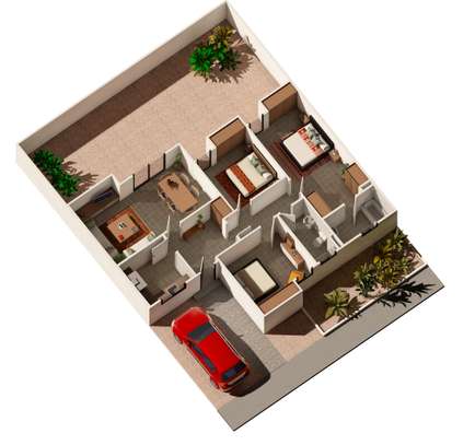 Villas à la Cité Kalia Sangalkam (Lac Rose) image 11