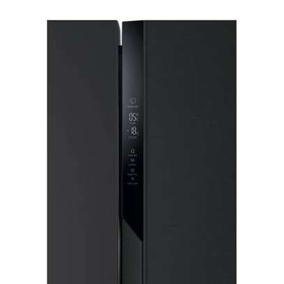 REFRIGERATEUR HAIER SIDE BY SIDE 2PORTES NOIR HSR3918ENPB image 1