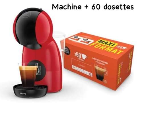 Machine à café  DOLCE GUSTO PICCOLO XS +60 DOSETTES image 1
