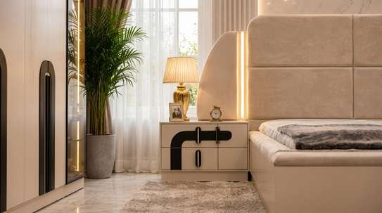 CHAMBRE A COUCHER ARMOIRE 6BATTANTS 7PIECES image 14