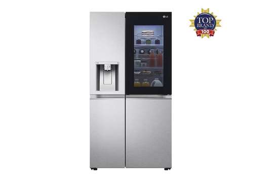 REFRIGERATEUR LG SIDE BY SIDE 2PORTES AVEC FONTAINE GRIS image 1