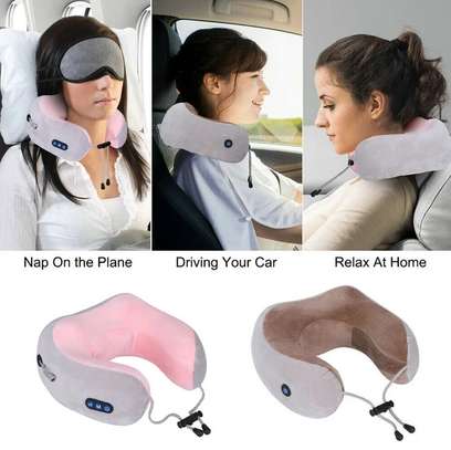 Oreiller de massage en forme de U Masseur de cou portable image 10