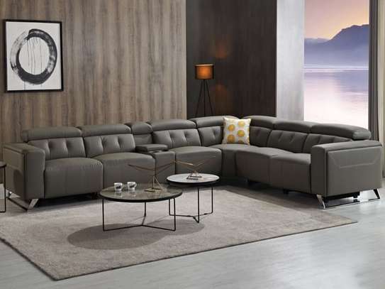 SALON CUIR 6 PLACES ANGLE image 3