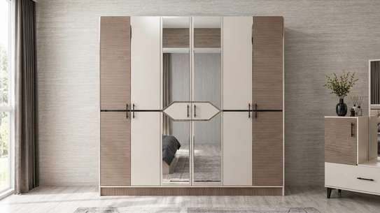 CHAMBRE À COUCHER COMPLÈTE 5 PIÈCES - BEIGE ELIF5 (3442 image 5
