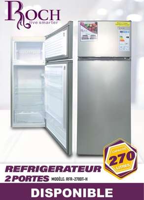 Réfrigérateur Roch & Sharp 2 portes GRIS image 2