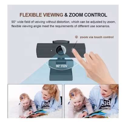 Webcam USB 8MP 4K avec Zoom Numérique image 3