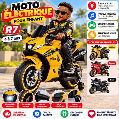 Moto électrique enfant R7 – 4 à 7 ans image 2