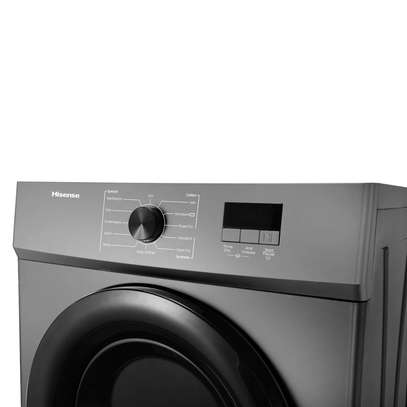 SECHE LINGE HISENSE 8KG FRONT LOAD GRIS DV1W801UT image 3