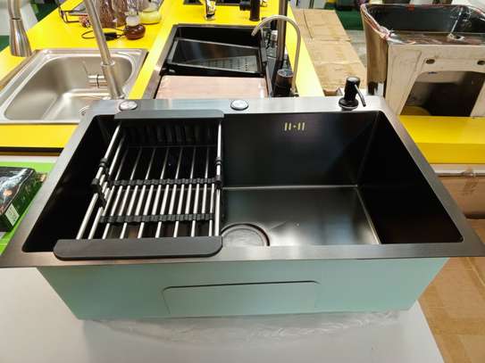 Évier de cuisine américaine 1 ou 2 bac lourd image 6