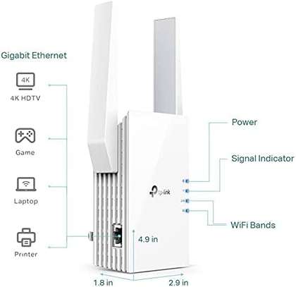 TP Link wifi 6 Range Extender AX1500 RE505X image 2