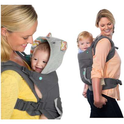 PORTE BEBE ASSISE ERGONOMIQUE VENTRAL ET DORSAL image 3