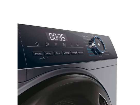 MACHINE A LAVER HAIER 10KG AVEC 6KG SECHAGE GRIS image 5