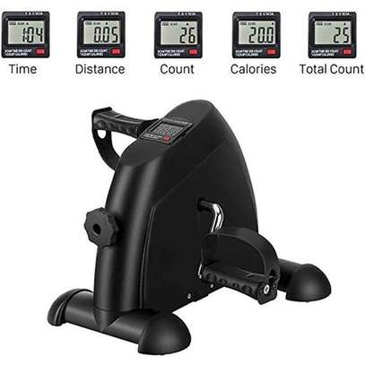 Mini vélo d'exercice pour jambes et bras avec écran LCD image 6