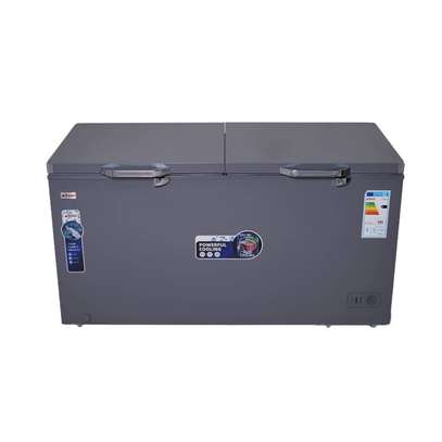 CONGÉLATEUR 600LITRES ASTECH HORIZONTAL GRIS image 1