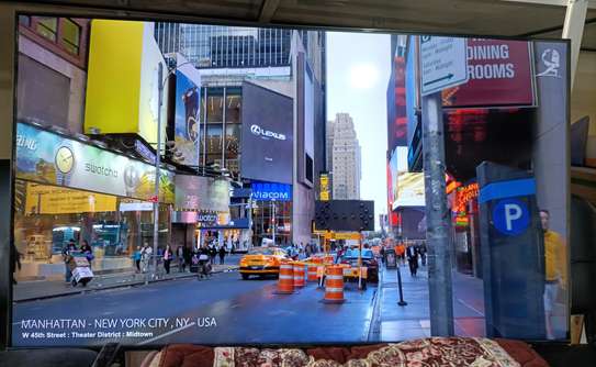 smart samsung crystal 55" uhd 4k full options image 2