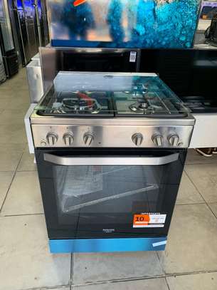 CUISINIERE HOTPOINT 4FEUX A GAZ 60X60 FOUR A GAZ GRIS image 2