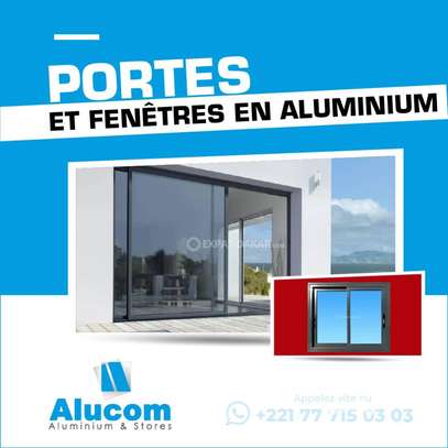PORTES ET FENÊTRES EN ALIMINIUM image 1