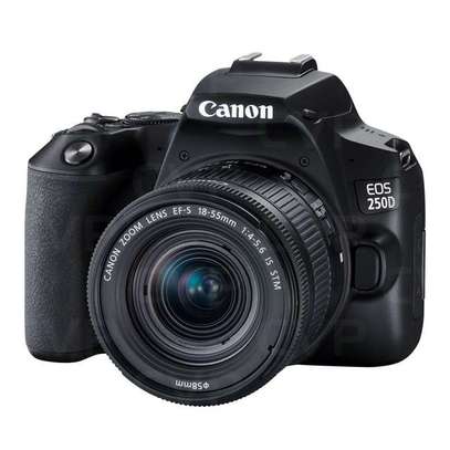 Appareil Photo Canon EOS 250D + EF-S 18-55mm Noir image 2
