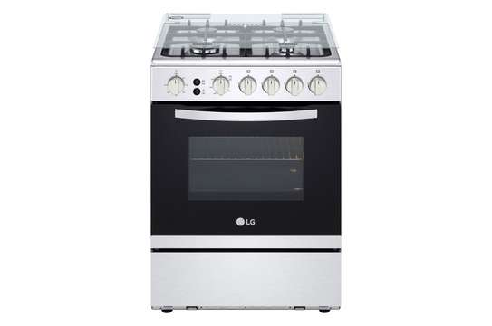 CUISINIÈRE LG 4FEUX 60X60 SILVER image 1