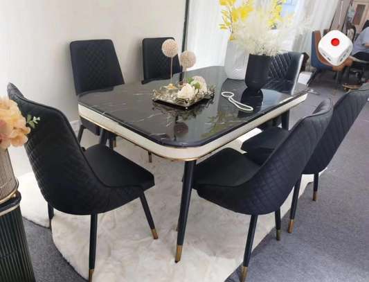 Promo table à manger marbre🥳 image 5