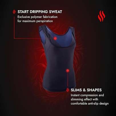 Gilet Sauna, Chemise à sueur thermique femmes image 5
