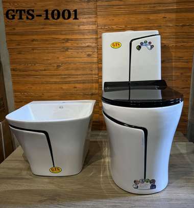Ensemble chaise et lavabo complet image 9