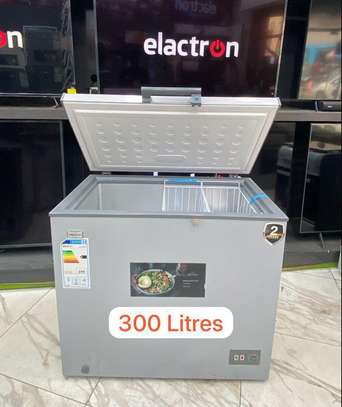 Congelateur Elactron  coffre 300L Gris image 1