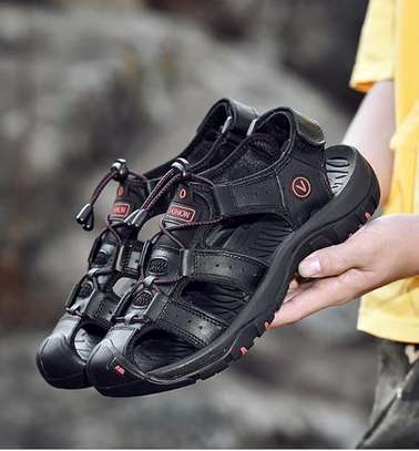 Sandales de sport antidérapantes pour homme, cuir... image 6