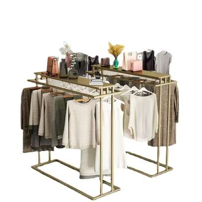 Penderie vetement pour boutique 120x50x130cm image 1