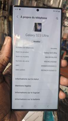 Samsung Galaxy s23 ultra venant 256go ram 8go 5g image 3