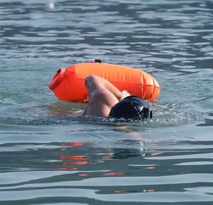 Bouée de sécurité pour la natation Bouée gonflable 2 en 1 image 3