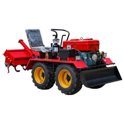 Motoculteur thermique avec fraises rotatives image 5