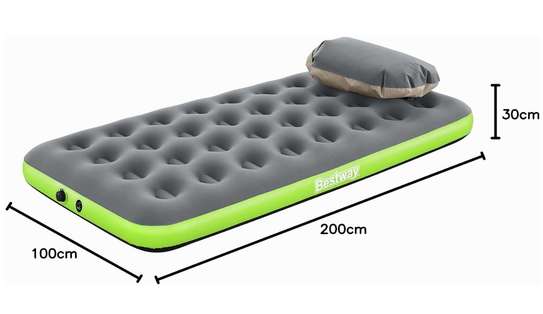 Matelas BESTWAY avec oreiller 2m sur 1m image 2