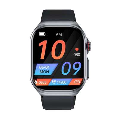 Montre connectée bleue avec suivi pression artérielle image 9