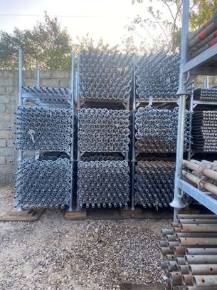Lot serre-joints à vis métal rouge gris robustes image 3