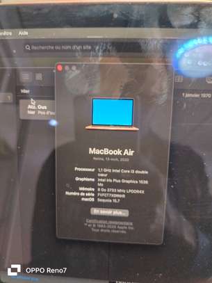 Apple MacBook Air retina 2020 ecran 13" image 3