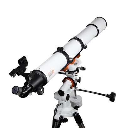 Télescope réfracteur blanc monture équatoriale précis image 6