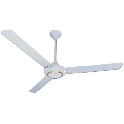 VENTILATEUR 56POUCES SOLSTAR PLAFONNIER FAN BLANC image 1