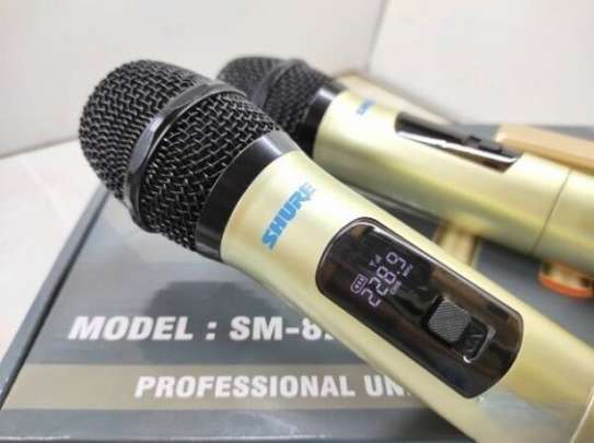 Microphones sans fil SHURE SM-820A Dual – 2 Micro image 2