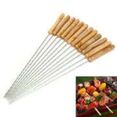 Set de 12 Piques à Brochettes Barbecue image 1