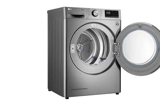 SÈCHE LINGE LG 9KG DUAL INVERTER SILVER image 1