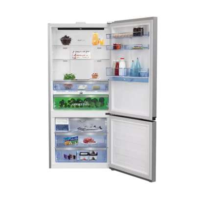 RÉFRIGÉRATEUR BEKO COMBINÉ 3 TIROIRS NOFROST AVEC FONTAINE image 2