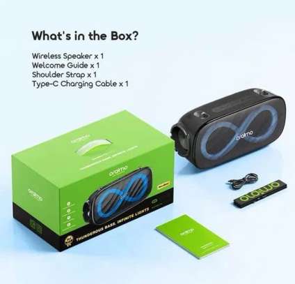 Oraimo SpaceBox Pro 80W Haut-parleur sans fil pour karaoké image 8