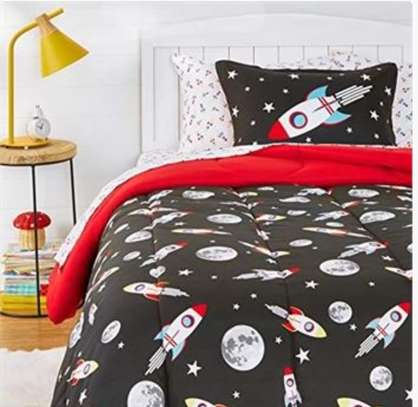 ENSEMBLE DE LITERIE 5 PIÈCES LIT SIMPLE image 1