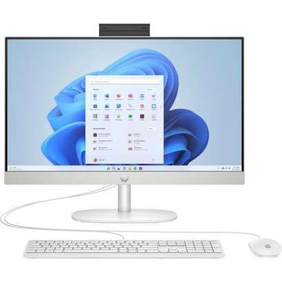 ALL IN ONE  HP CORE I3 8GB/512 SSD 22″ BLANC image 3